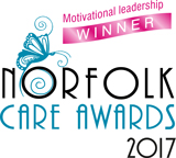 Norfolk Care Awards - Motorvational Leadership Winner 2017