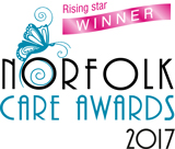 Norfolk Care Awards - Rising Star Winner 2017